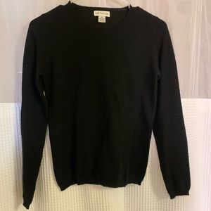 Black Ann Taylor Cashmere Sweater! CLASSIC!